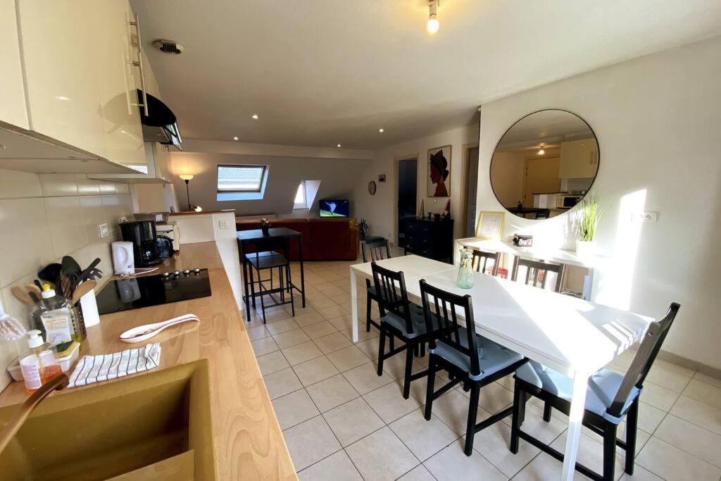 10Min Bus Strasbourg Centre-Parking Prive-Wifi-Tv Apartment Bischheim Екстериор снимка